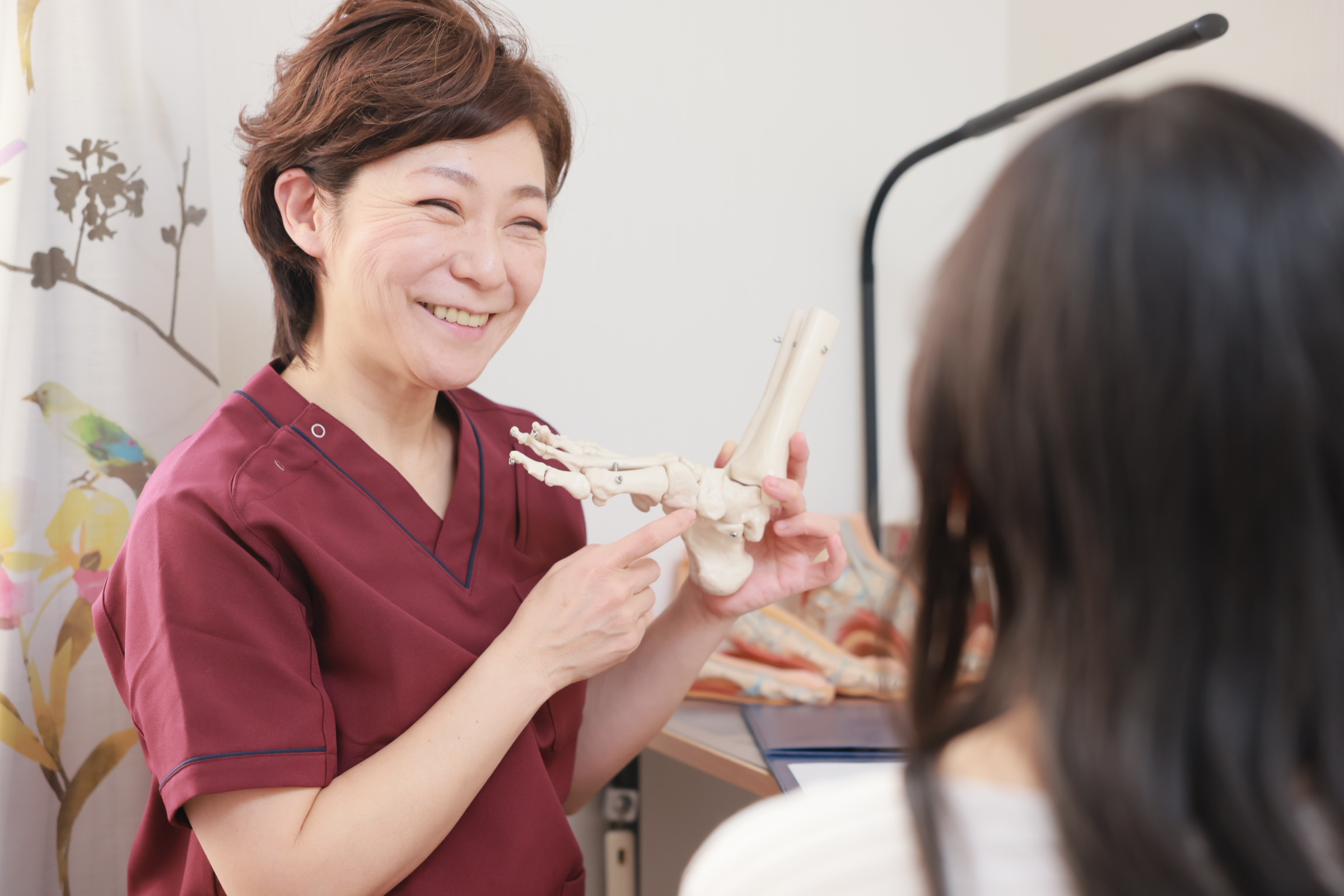 足のカウンセリング