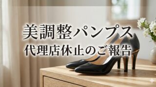 美調整パンプス代理店休止